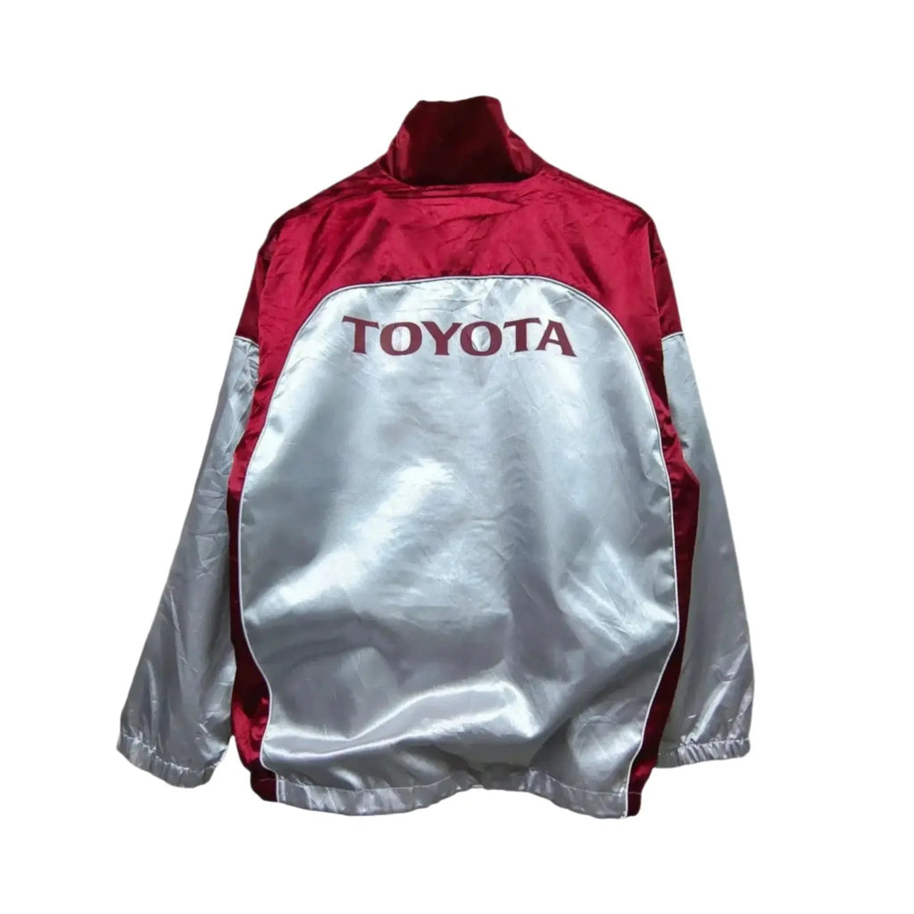 Toyota Vintage F1 Jacket - Embroidered Motorsport Classic - Speedxcrafts