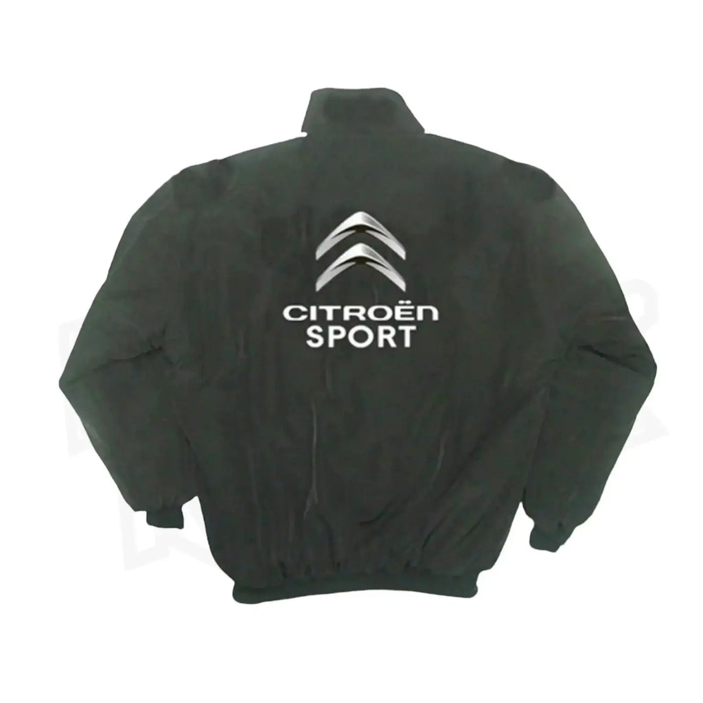 Vintage Citroen F1 Racing Embroidered Bomber Jacket