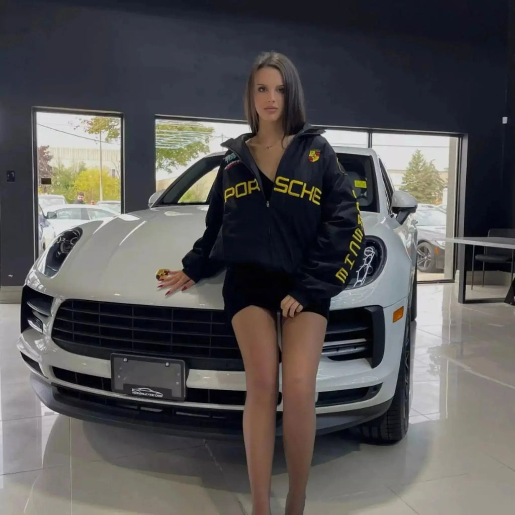 Vintage Edition Porsche Racing Jacket - Classic Motorsport Apparel