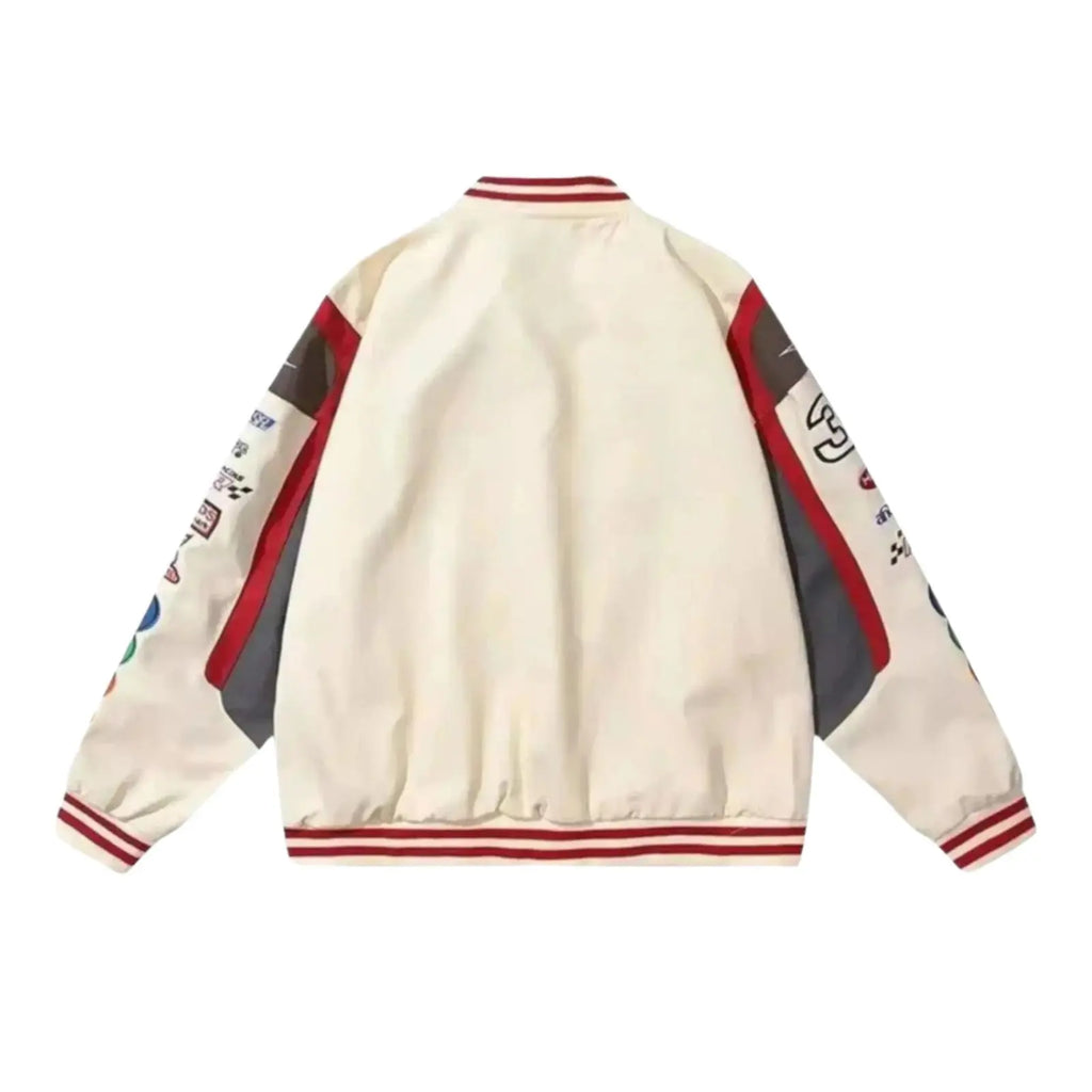 Vintage M&M Racing Jacket - Embroidered Classic Motorsport Gear