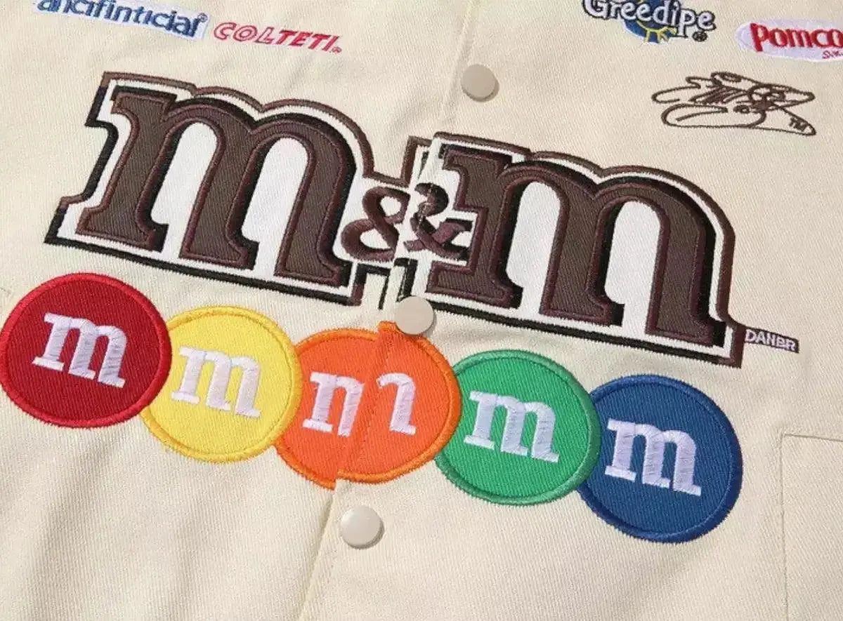 Vintage M&M Racing Jacket - Embroidered Classic Motorsport Gear