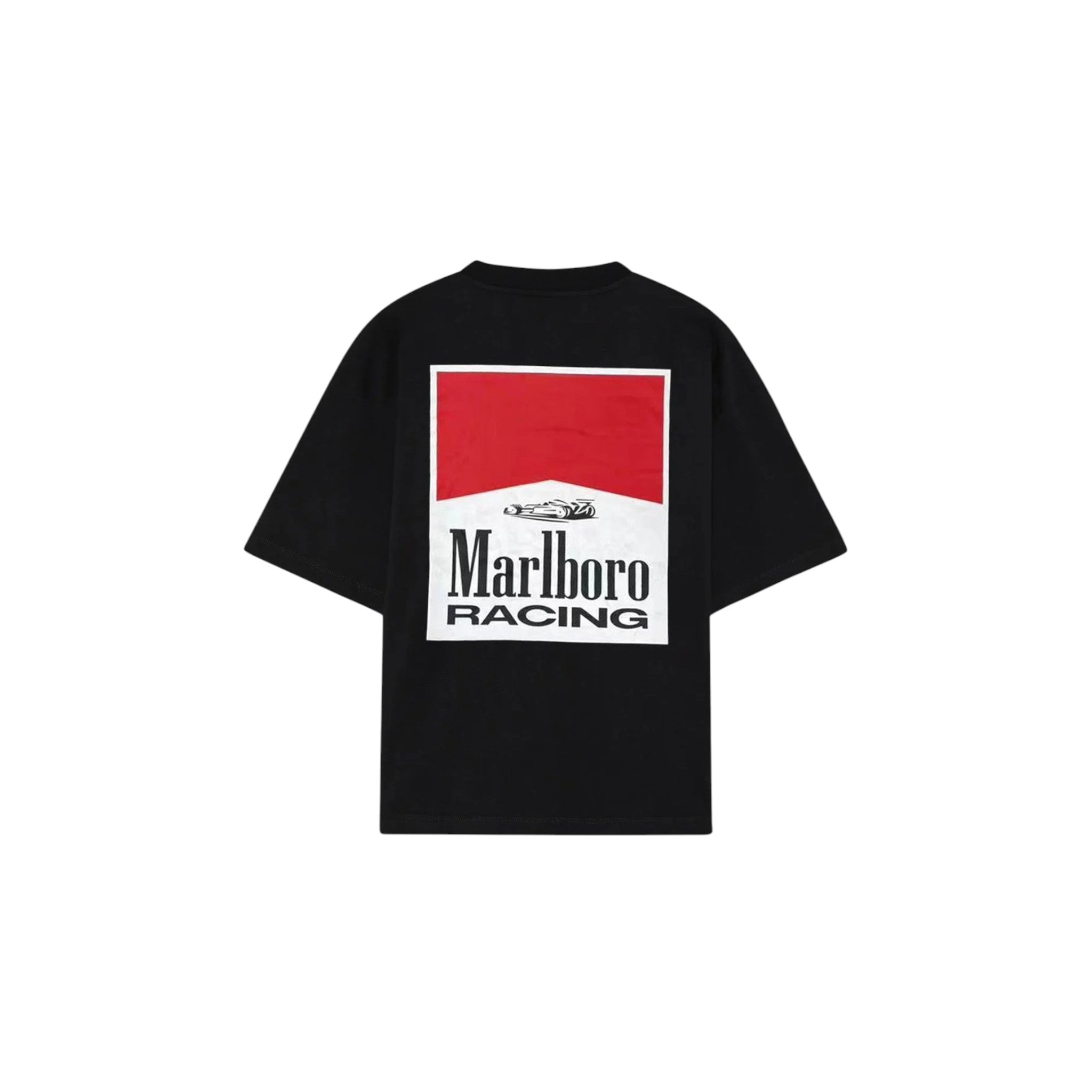 Vintage Marlboro Racing T-Shirt – Black edition Speedx Crafts