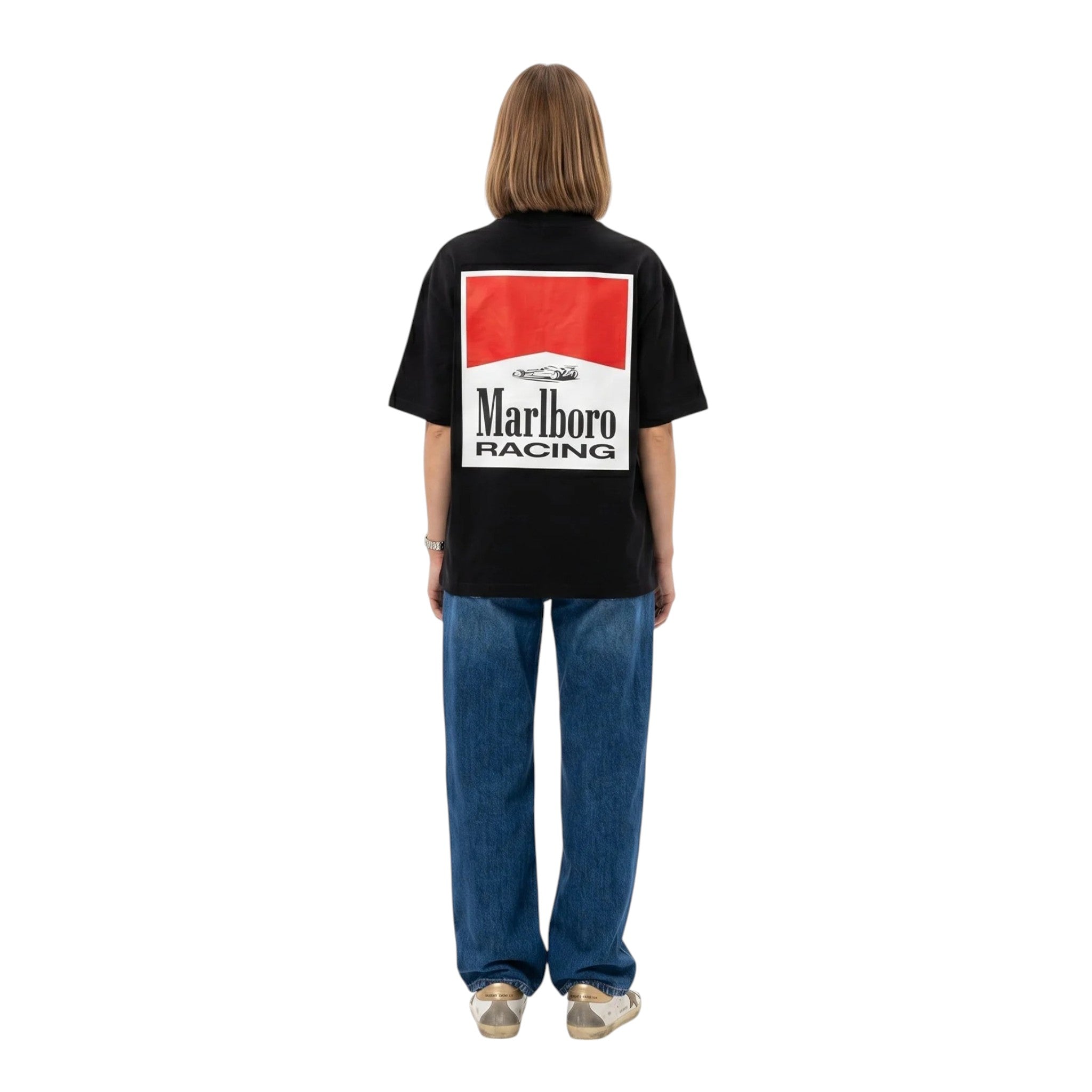 Vintage Marlboro Racing T-Shirt – Black edition Speedx Crafts