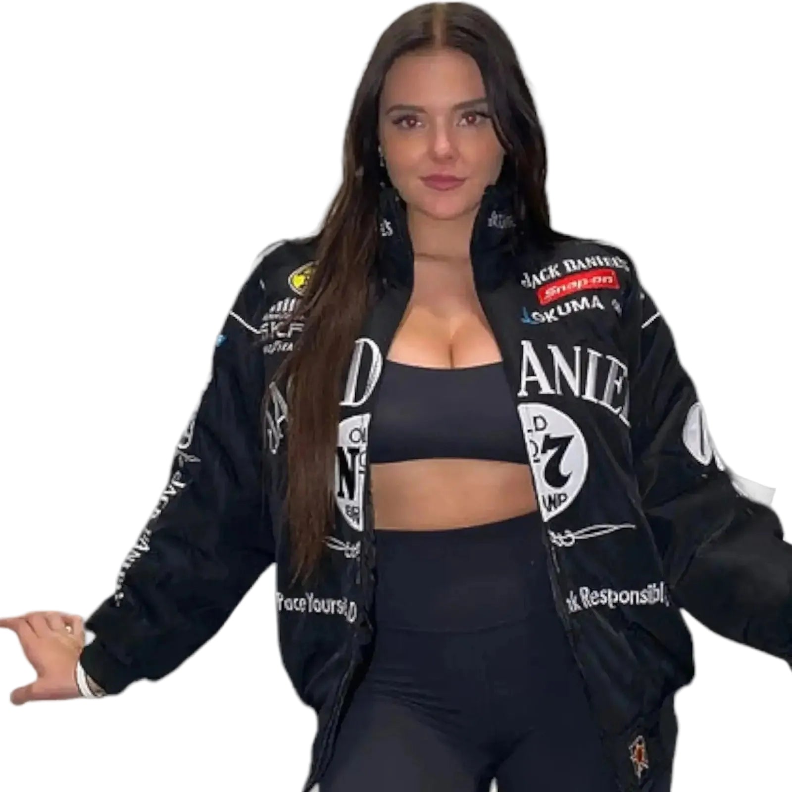 Vintage Nascar Jack Daniels Racing Jacket