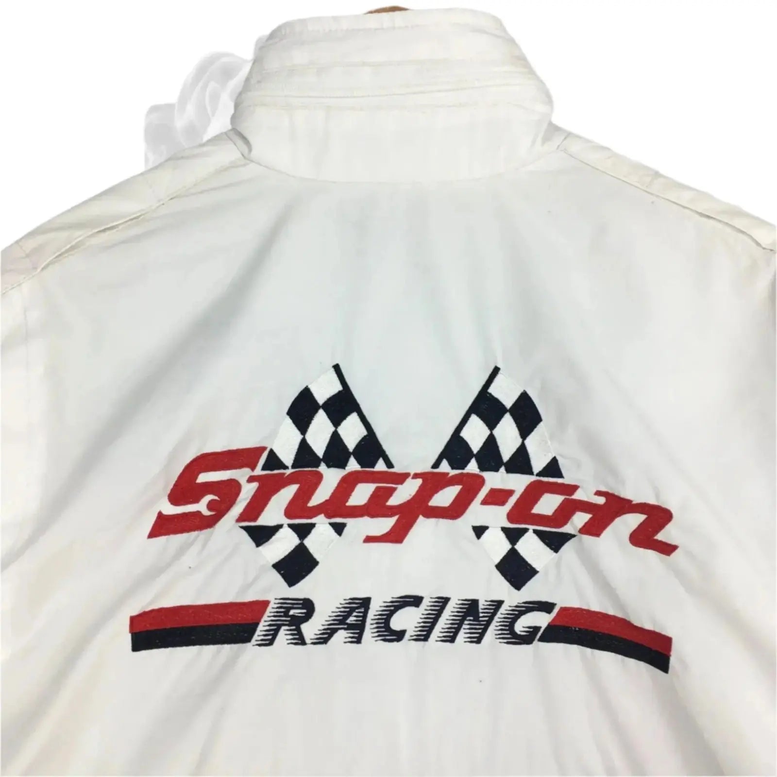 Vintage Snap On Racing Embroidered Multicolor F1 Team Jacket - Speedxcrafts