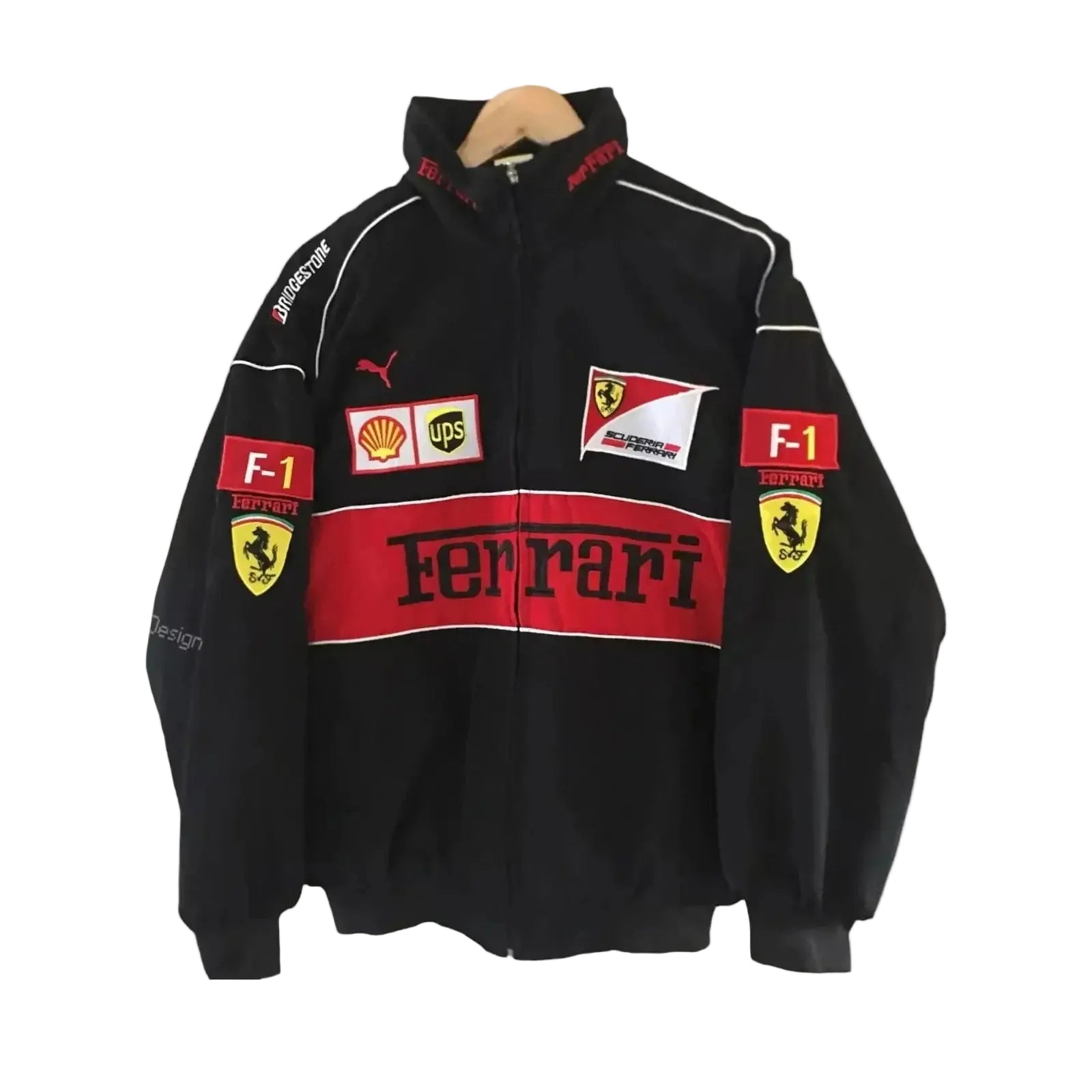 Vintage Unisex Formula 1 Jacket - Classic Racing Style and Comfort