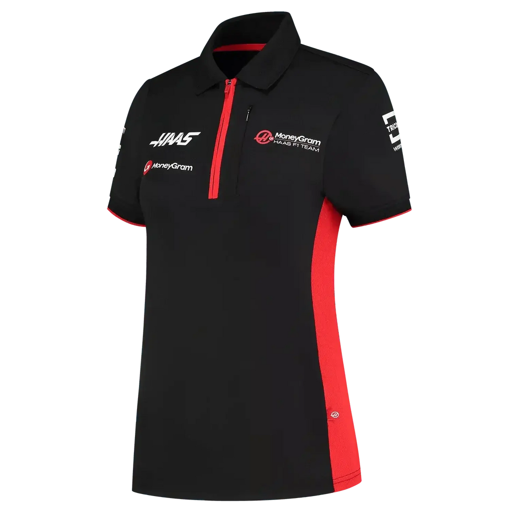 Women’s Fitted Polo Haas F1 Team - Speedx Karting