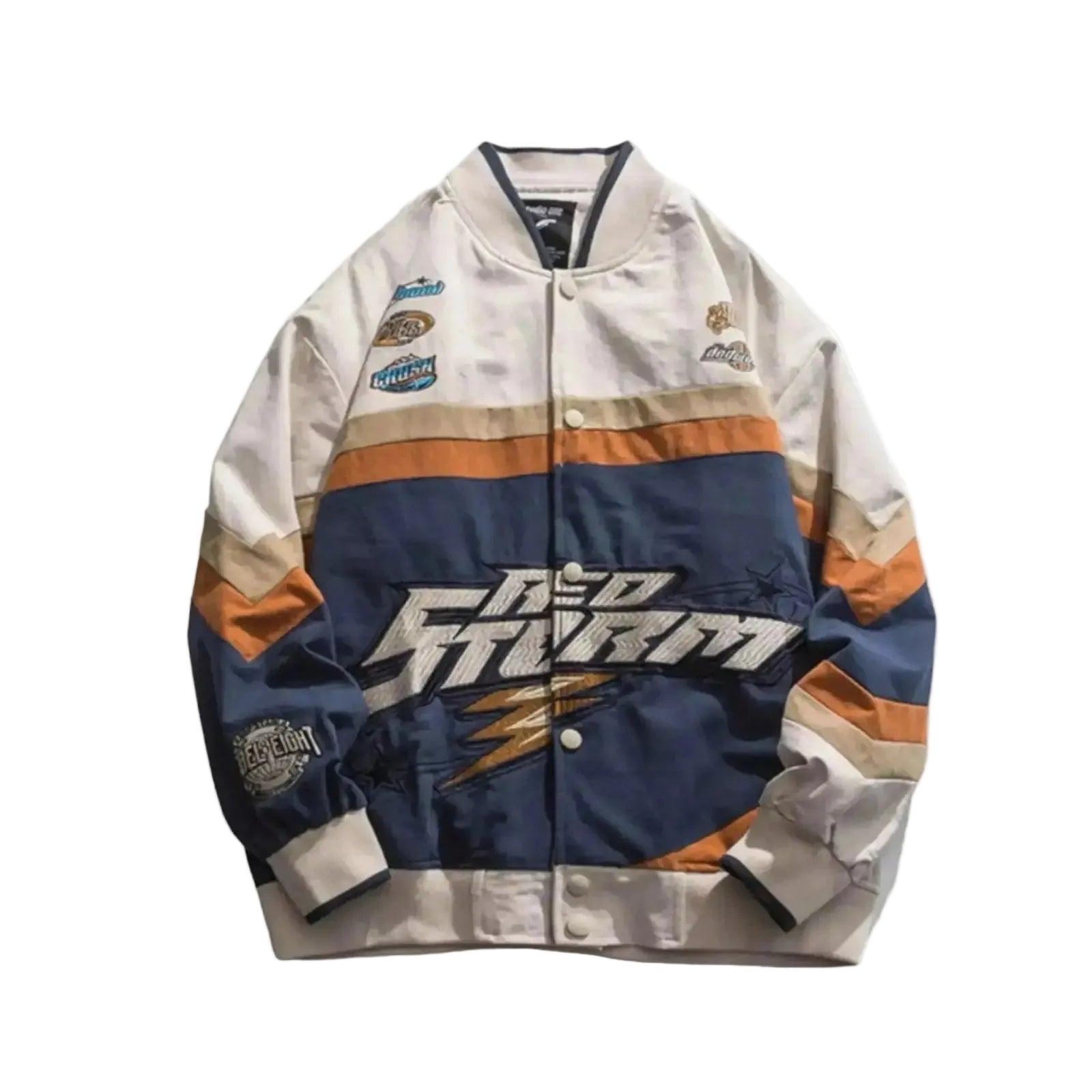 Women's Retro Street Racing Jacket 
