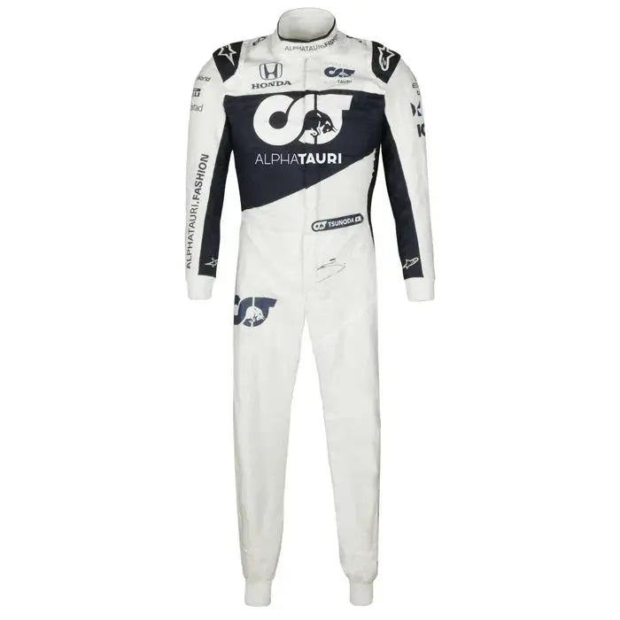 Yuki Tsunoda 2021 Replica F1 Suit - AlphaTauri Rookie Season