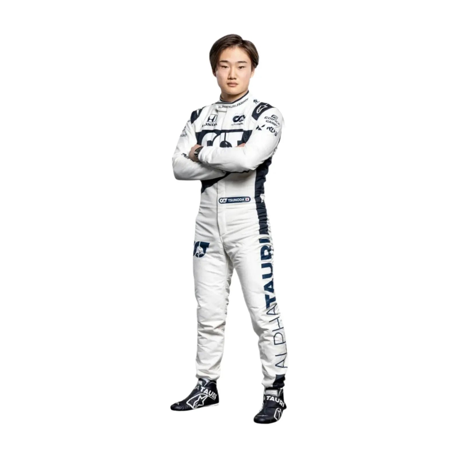 Yuki Tsunoda 2021 Replica F1 Suit - AlphaTauri Rookie Season
