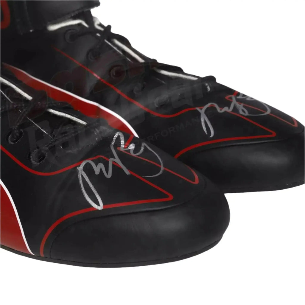 Zhou Guanyu 2023 Alfa Romeo F1 Team Race Boots - Speedxcrafts