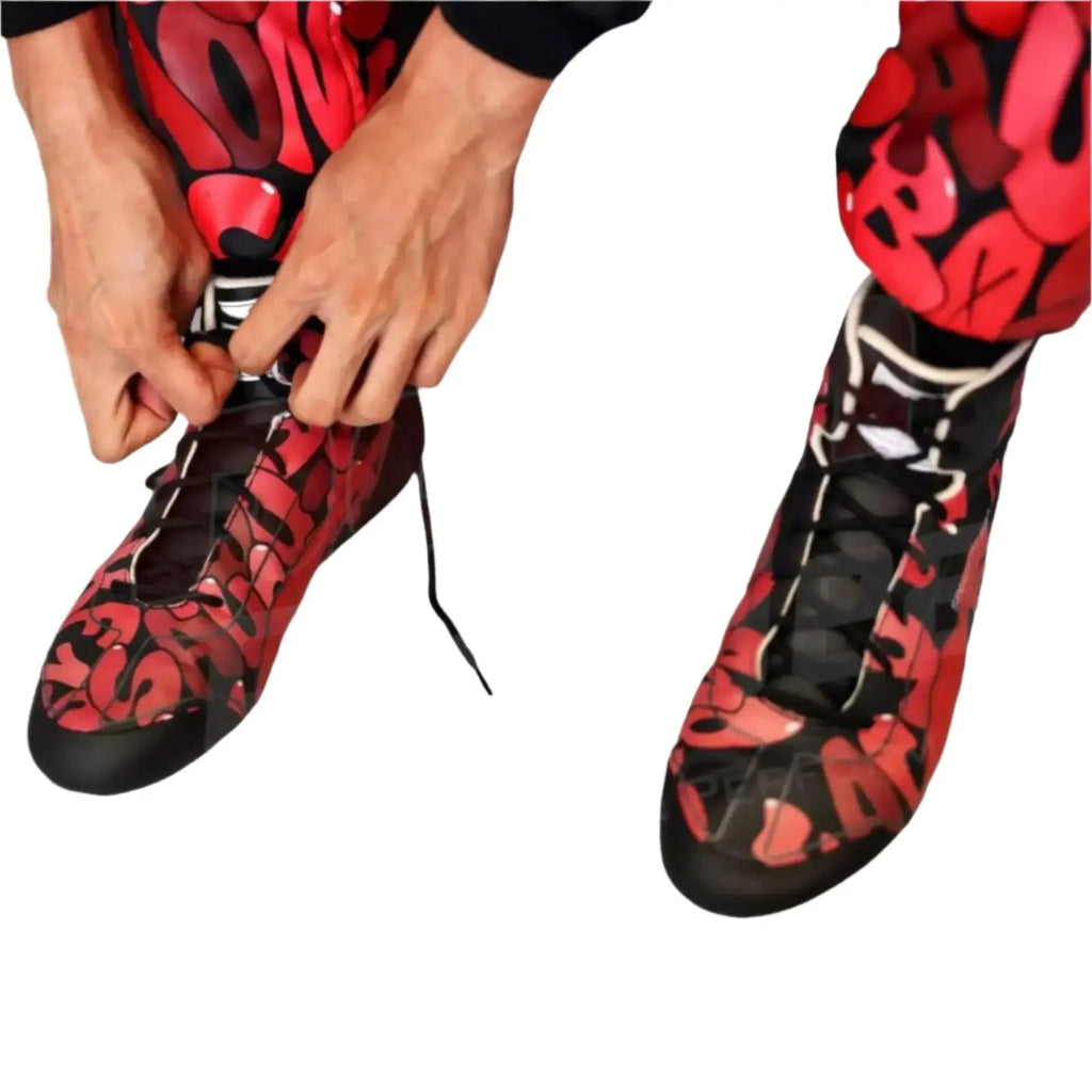 Zhou Guanyu Alfa Romeo 2023 Special Edition F1 Race Boots - Speedxcrafts